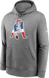 Nike New England Patriots Hoodie Herren - dark grey heather