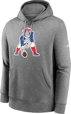 Nike New England Patriots Hoodie Herren dark grey heather