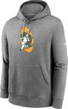 Nike Green Bay Packers Hoodie Herren - dark grey heather