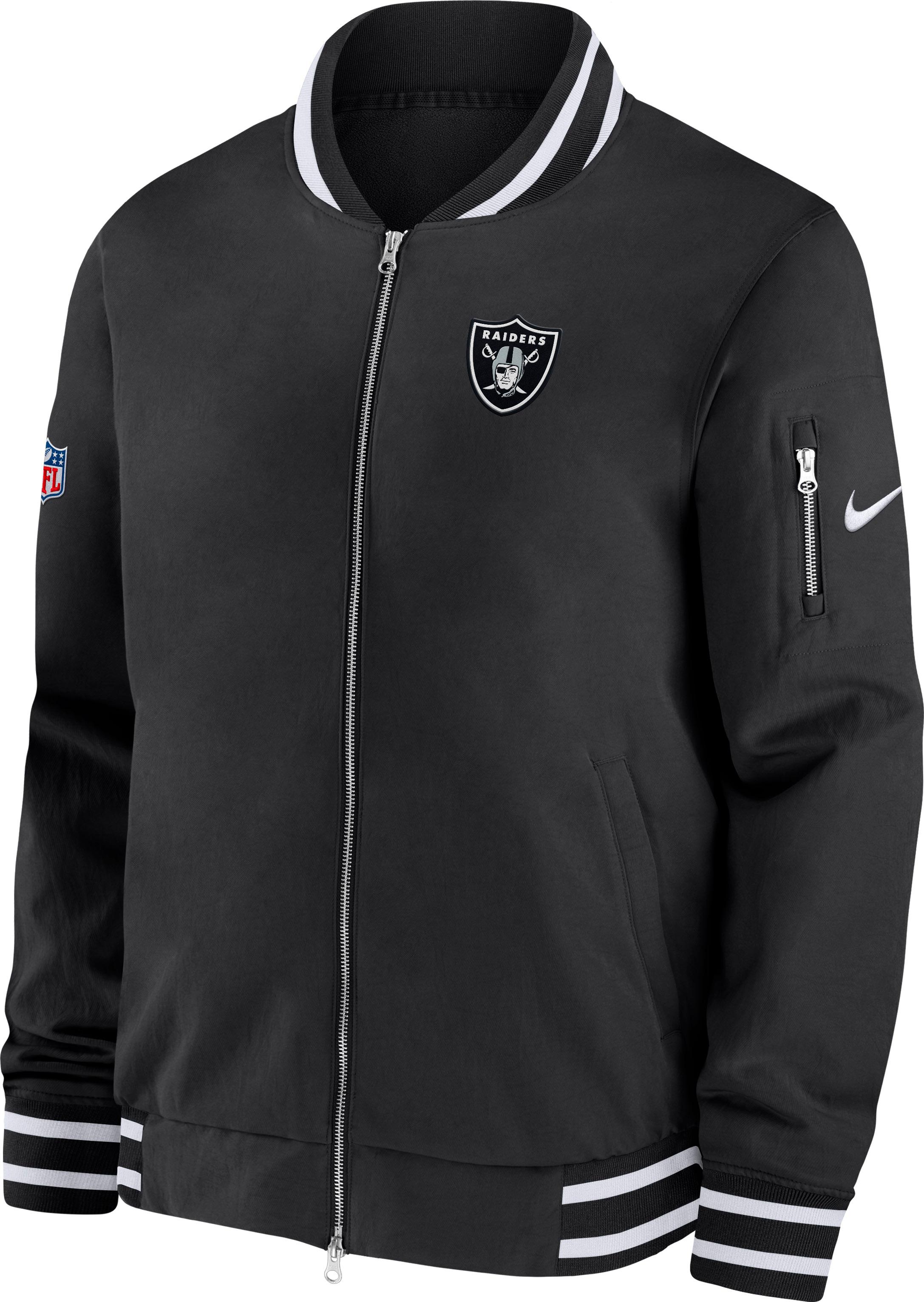 Nike Las Vegas Raiders Bomberjacke Herren