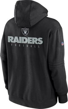 Rückansicht von Nike Las Vegas Raiders Hoodie Herren black