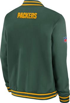 Rückansicht von Nike Green Bay Packers Bomberjacke Herren fir