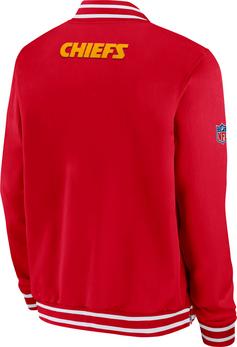 Rückansicht von Nike Kansas City Chiefs Bomberjacke Herren university red