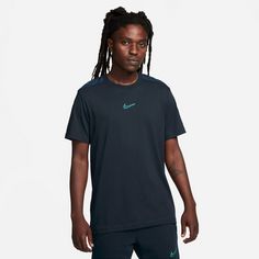 Rückansicht von Nike T-Shirt Herren dark obsidian-midnight navy