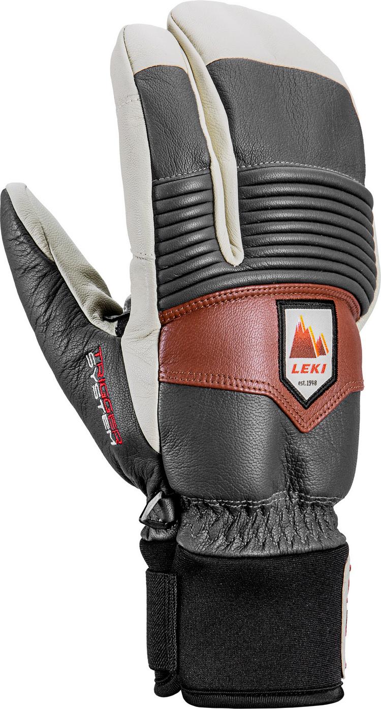 LEKI LEKI Patrol 3D Lobster Handschuh Herren - graphite-off white-maroon - 0 | SportScheck