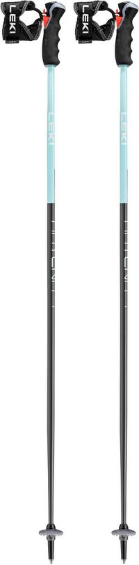 LEKI Artena Airfoil 3D 23/24 Stock Damen - dark anthracite-light turquoise-white