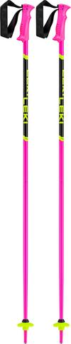 LEKI Racing Kids Stock - neonpink-black-neonyellow
