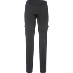 Rückansicht von VAUDE Minaki Softshellhose Damen black