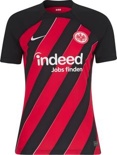 Nike Eintracht Frankfurt 23-24 Heim Fußballtrikot Damen black-university red-white