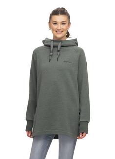 Rückansicht von Ragwear Rowenna Hoodie Damen pine green