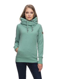 Rückansicht von Ragwear Gripy Bold Hoodie Damen mint