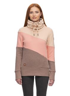 Rückansicht von Ragwear Rumika Sweatshirt Damen sand