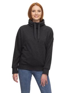 Rückansicht von Ragwear Julissa Sweatshirt Damen dark grey