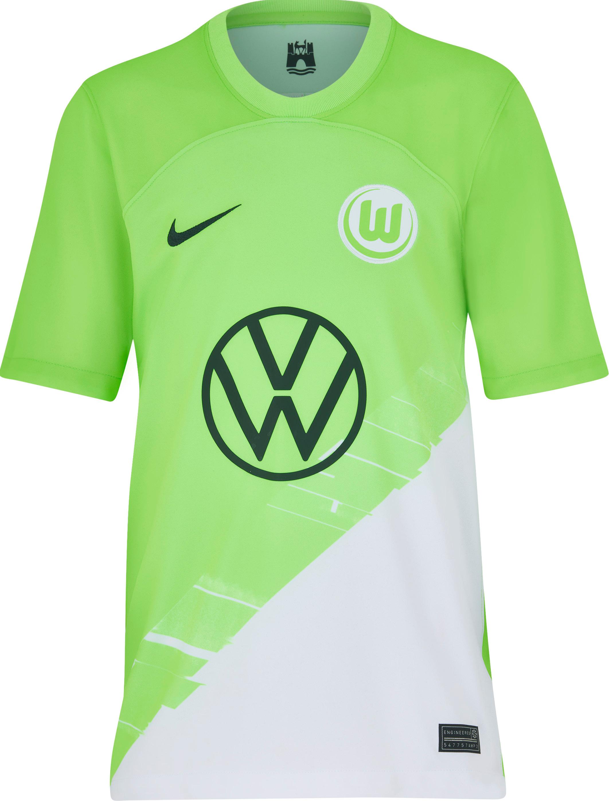 Nike VFL Wolfsburg 23-24 Heim Teamtrikot Kinder