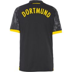 Rückansicht von PUMA Borussia Dortmund 23-24 Auswärts Fußballtrikot Herren puma black-cyber yellow