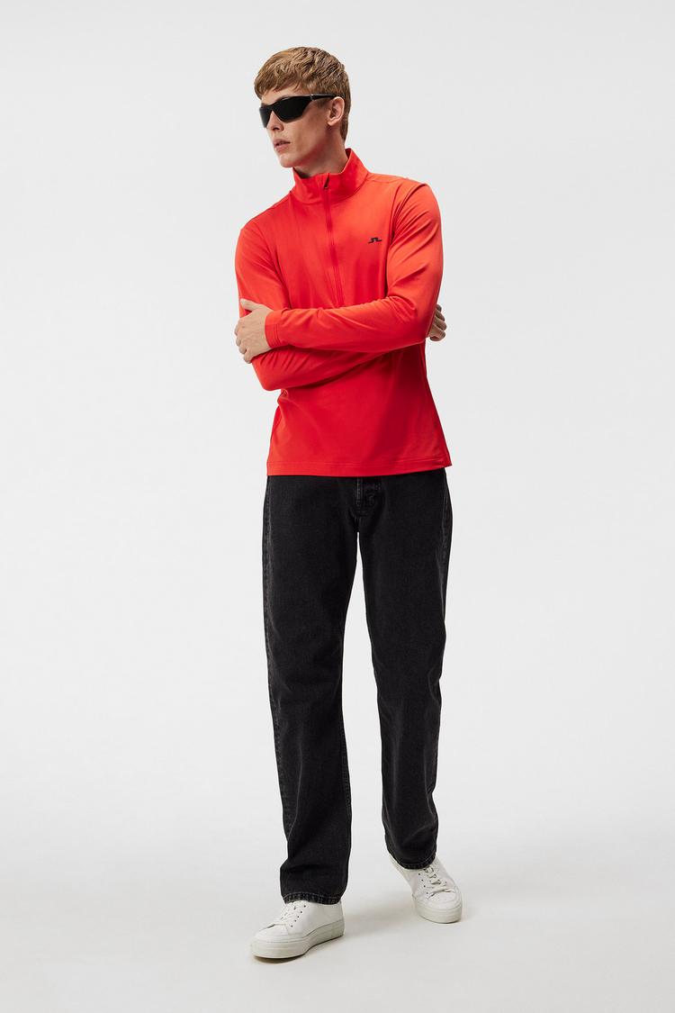 J.Lindeberg J.Lindeberg Luke Fleeceshirt Herren - fiery red - 2 | SportScheck