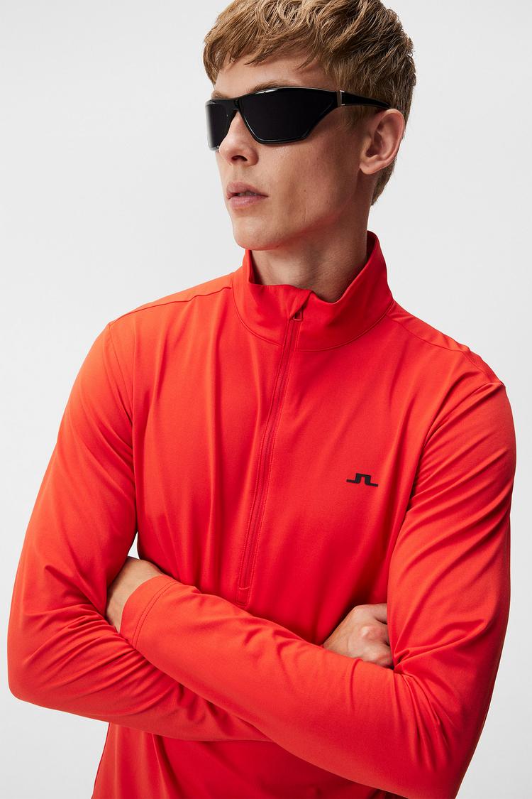 J.Lindeberg J.Lindeberg Luke Fleeceshirt Herren - fiery red - 3 | SportScheck