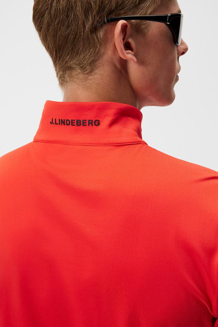 J.Lindeberg J.Lindeberg Luke Fleeceshirt Herren - fiery red - 4 | SportScheck