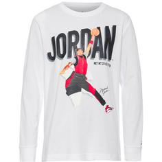 Nike JORDAN BREAKOUT Langarmshirt Kinder white