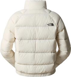 Rückansicht von The North Face Hyalite Crop Daunenjacke Damen gardenia white