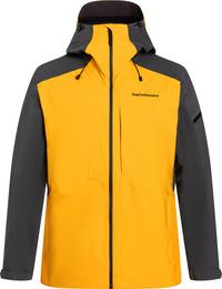 Peak Performance M Insulated 2L Ski Jacket Skijacke Herren - blaze tundra-motion grey