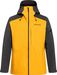 Peak Performance M Insulated 2L Ski Jacket Skijacke Herren blaze tundra-motion grey