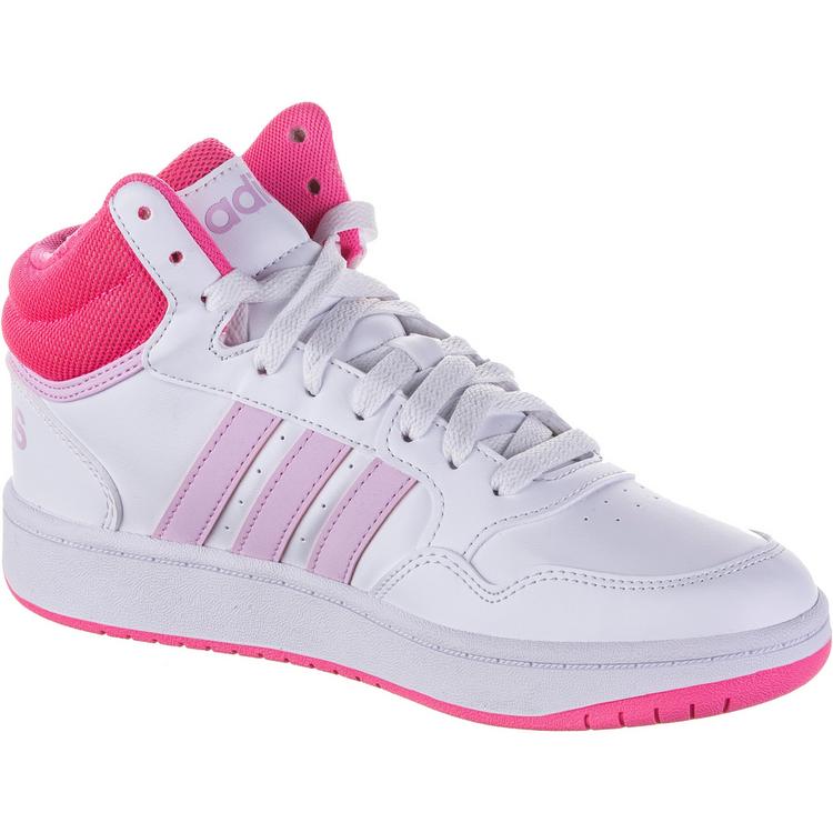 adidas adidas HOOPS MID 3.0 K Sneaker Kinder - ftwr white-orchid fusion-lucid pink - 0 | SportScheck