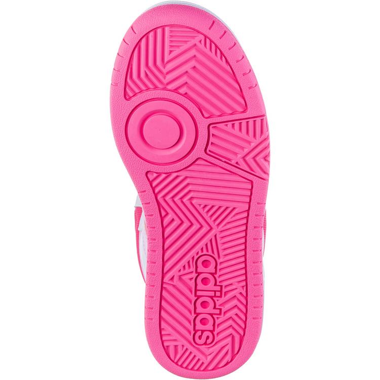 adidas adidas HOOPS MID 3.0 K Sneaker Kinder - ftwr white-orchid fusion-lucid pink - 1 | SportScheck