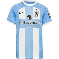 Nike TSV 1860 München 23-24 Heim Fußballtrikot Kinder blau