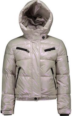 SuperRebel SPICY Skijacke Kinder metallic pearl