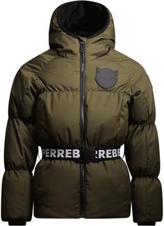 SuperRebel PUFF Skijacke Kinder army green