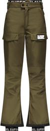 SuperRebel SKILLS Skihose Kinder - army green