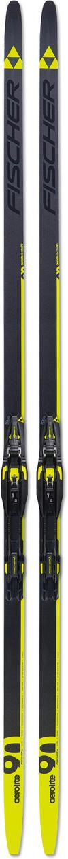 Fischer AEROLITE SKATE 90 MED+RACE SKATE 23/24 Skateski - black-yellow
