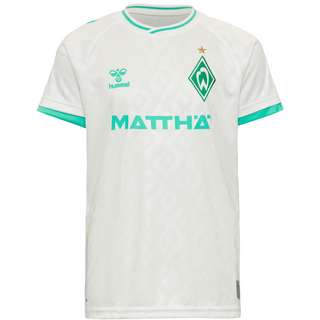 hummel Werder Bremen 23-24 Auswärts Fußballtrikot Kinder white