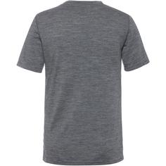 Rückansicht von Odlo Merino 200 Funktionsshirt Herren odlo steel grey melange