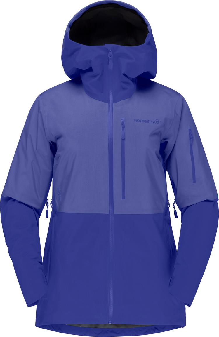 Norr&oslash;na Norr&oslash;na Lofoten Hardshelljacke Damen - violet storm-royal blue - 0 | SportScheck