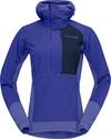 Norr&oslash;na Thermal Pro Kapuzenshirt Damen - violet storm-royal blue