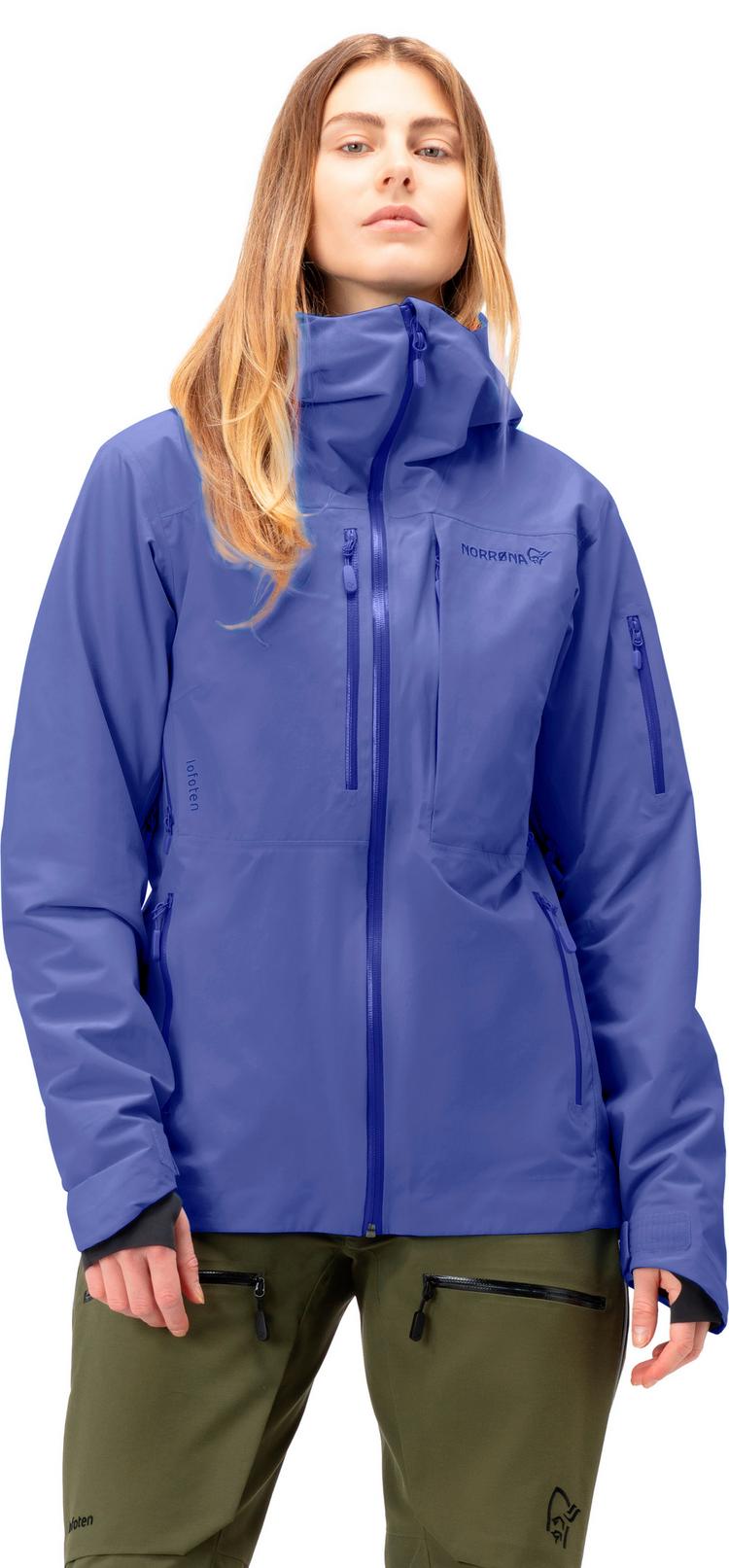 Norr&oslash;na Norr&oslash;na Lofoten Skijacke Damen - violet storm - 0 | SportScheck