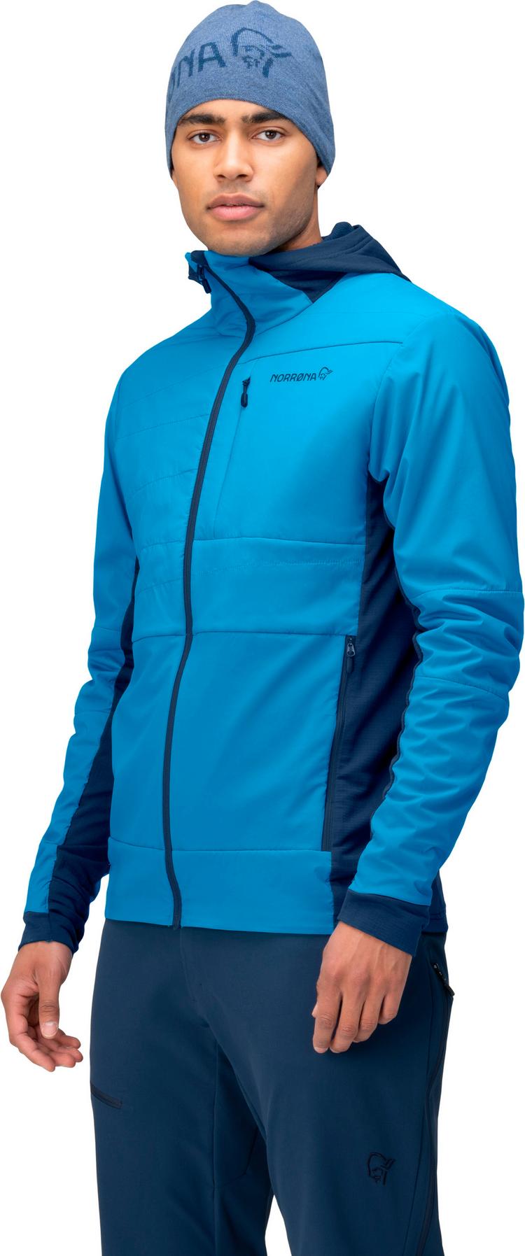 Norr&oslash;na Norr&oslash;na Falketind Alpha90 Funktionsjacke Herren - hawaiian surf-indigo night - 0 | SportScheck