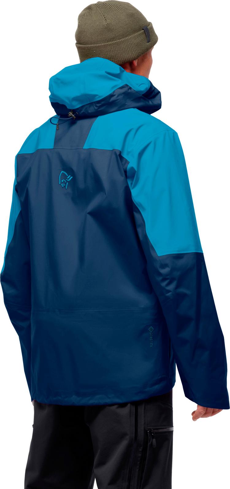 Norr&oslash;na Norr&oslash;na Lofoten Hardshelljacke Herren - hawaiian surf-indigo night - 1 | SportScheck