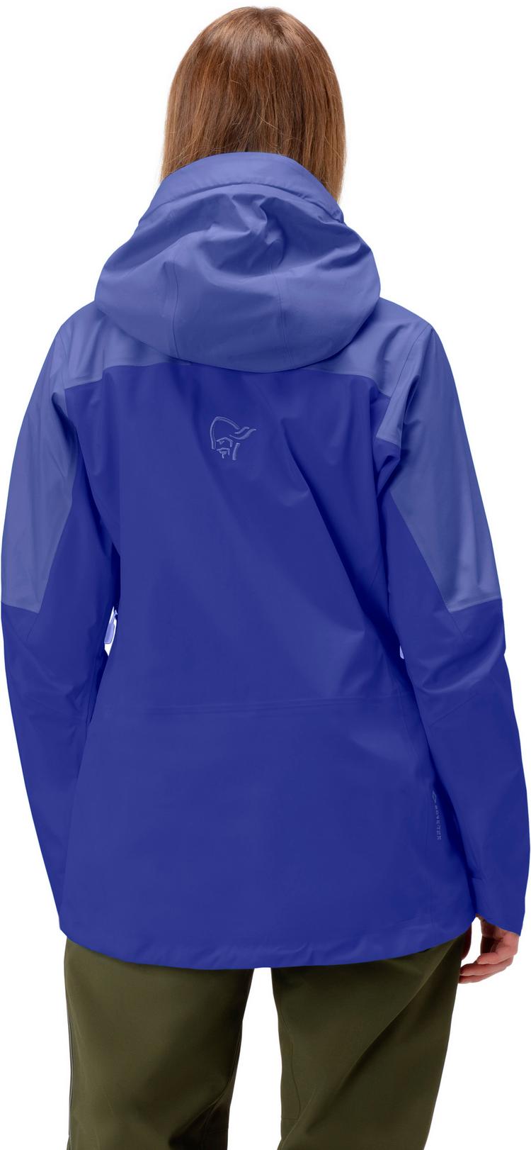 Norr&oslash;na Norr&oslash;na Lofoten Hardshelljacke Damen - violet storm-royal blue - 1 | SportScheck