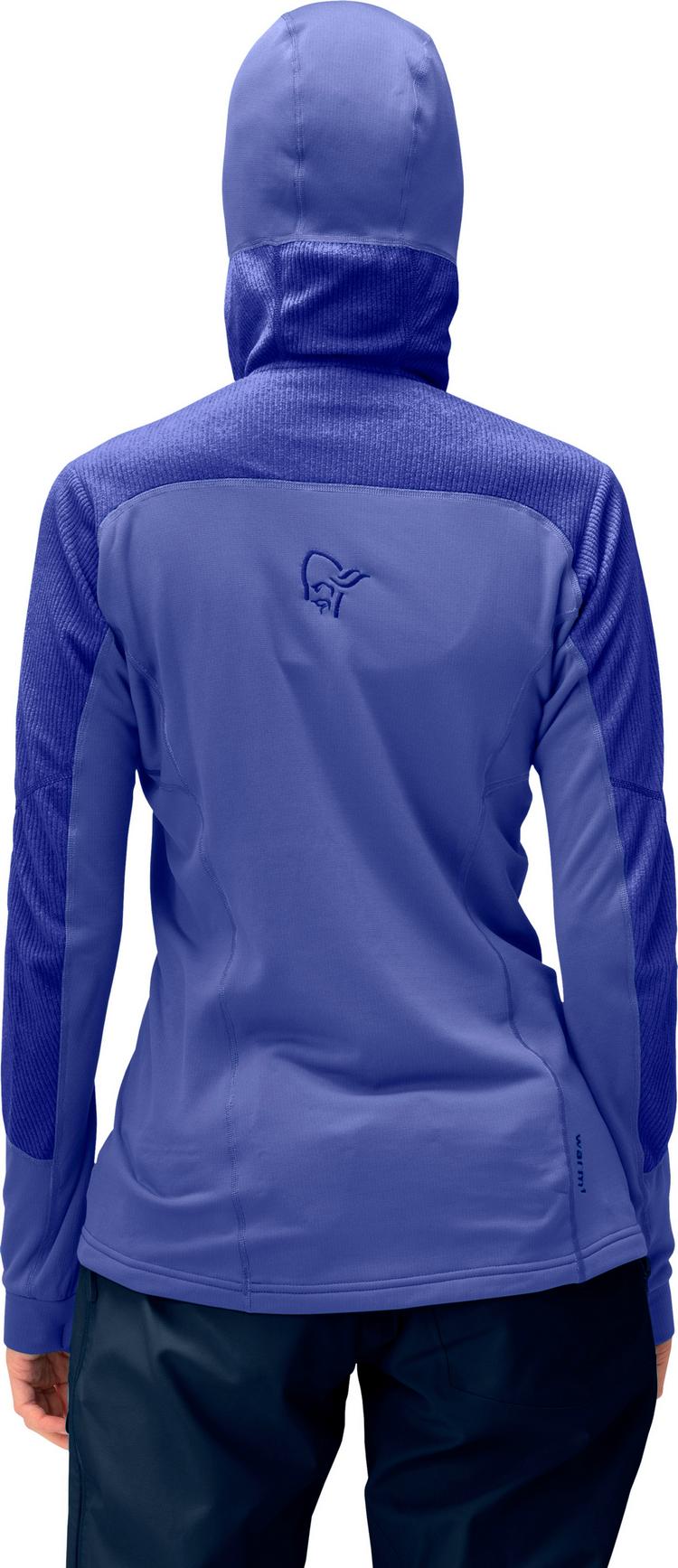 Norr&oslash;na Norr&oslash;na Thermal Pro Kapuzenshirt Damen - violet storm-royal blue - 1 | SportScheck