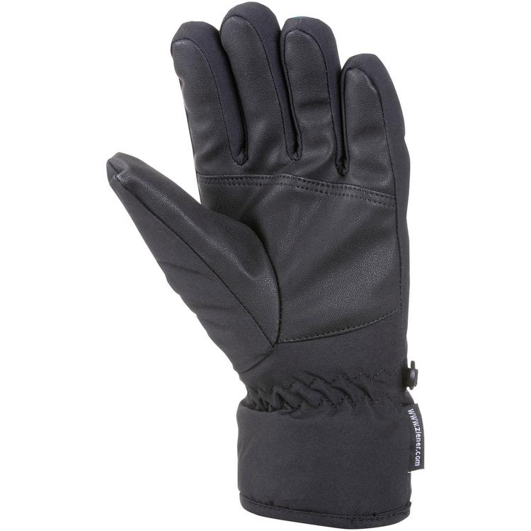 Ziener Ziener Handschuh Kinder - black-deep green - 0 | SportScheck