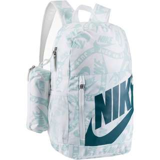 Nike Rucksack ELEMENTAL Daypack Kinder white-white-geode teal