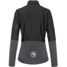 Rückansicht von Endura FS260-Pro Jetstream Fahrradjacke Damen schwarz