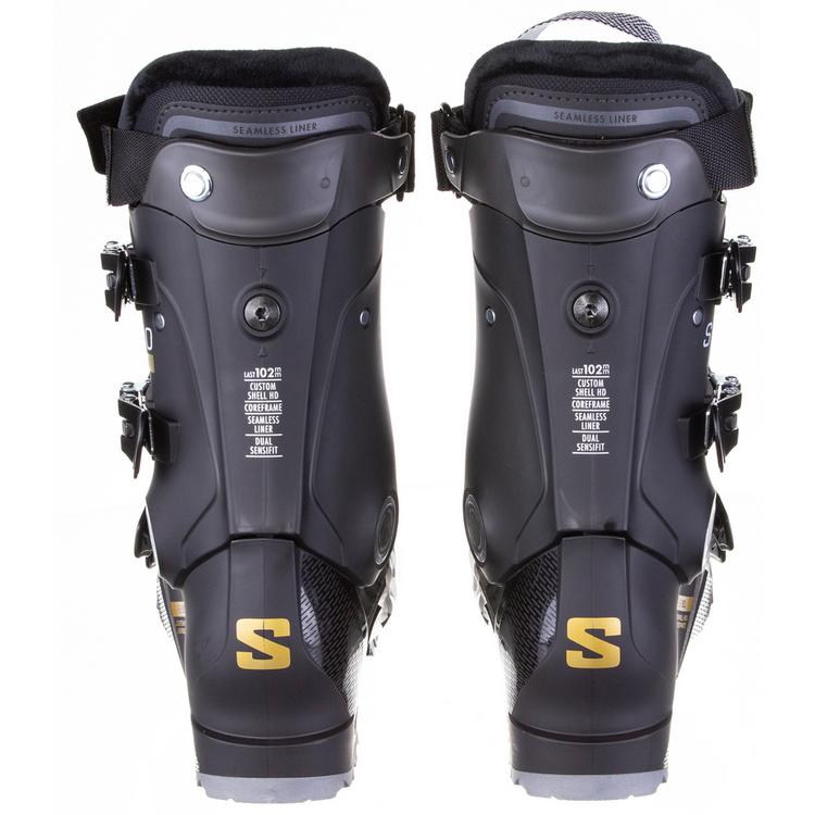 Salomon Salomon S/PRO HV X90 W GW Skischuhe Damen - black-beluga-gold metal - 0 | SportScheck