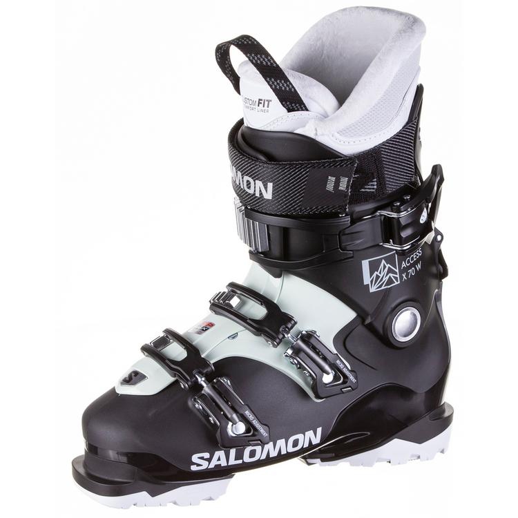 Salomon Salomon QST ACCESS X70 W GW Skischuhe Damen - black-white moss-silver metallic - 0 | SportScheck