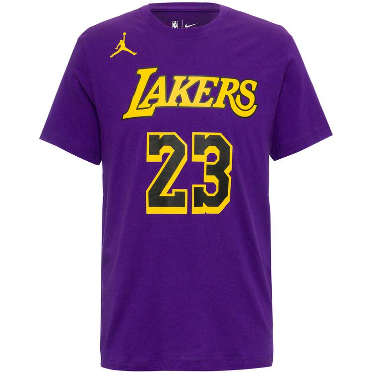 Nike Nike LEBRON JAMES LOS ANGELES LAKERS T-Shirt Herren - field purple - 0 | SportScheck