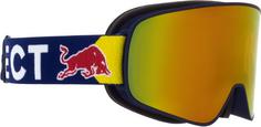 Rückansicht von Red Bull Spect RUSH Skibrille blue-orange