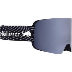 Rückansicht von Red Bull Spect LINE Skibrille black-smoke with silver mirror